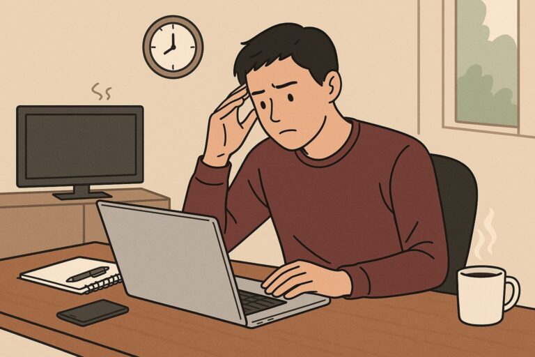 재택근무의 함정: 혼자 일할 때 시간을 지키는 법